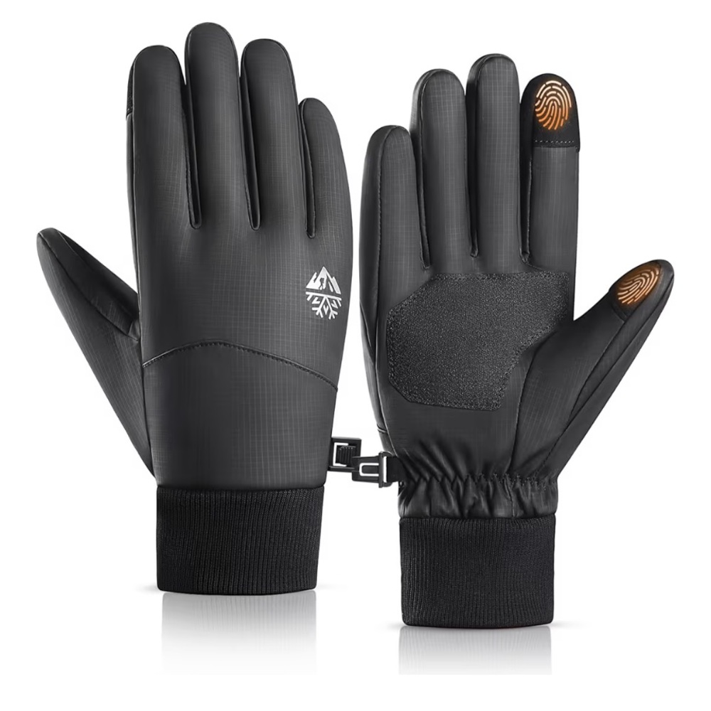 Men’s Waterproof Winter Touchscreen Gloves Size Small Black NEW in Box ❄️🧤📱